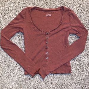 Long sleeve with ruffles American EagleXS